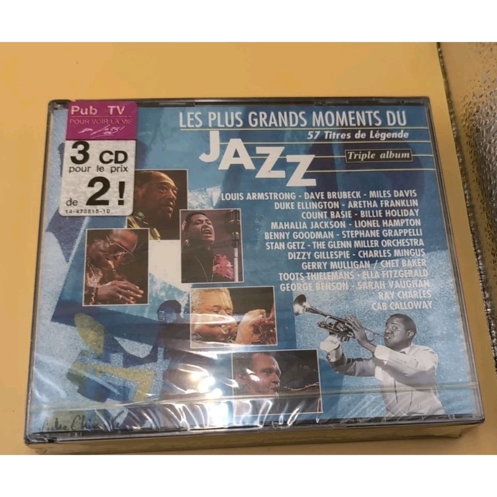 Les‎ Plus Grands Moments Du Jazz - 3 CD - **New**